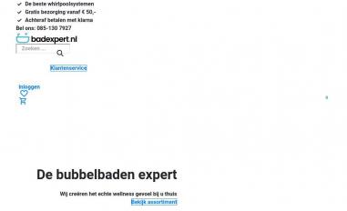 Schermafbeelding van badexpert.nl