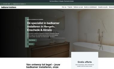 Schermafbeelding van badkamerinstalleren.nl