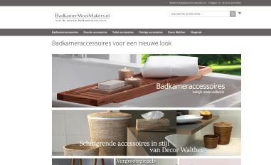 Schermafbeelding van badkamermooimakers.nl