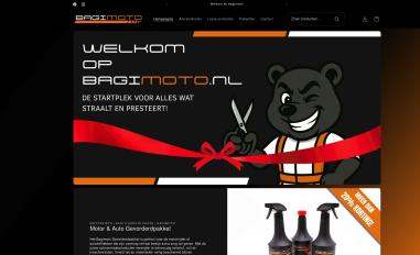 Schermafbeelding van bagimoto.nl