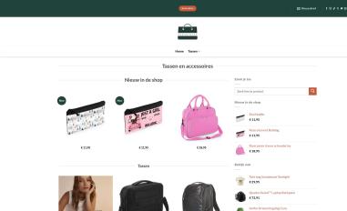 Schermafbeelding van bagsandtotes.nl