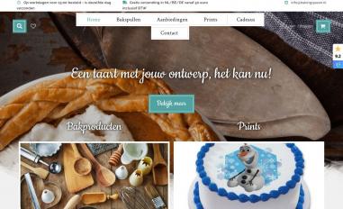 Schermafbeelding van bakingqueen.nl