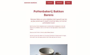 Schermafbeelding van bakkenbarens.nl
