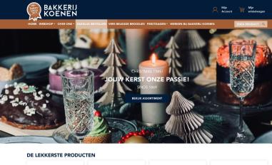 Schermafbeelding van bakkerijkoenen.nl