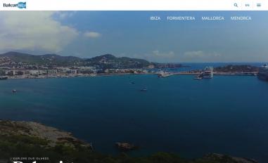 Schermafbeelding van balearista.com