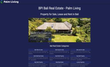 Schermafbeelding van bali-information.com