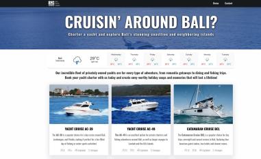 Schermafbeelding van baliyachtcruise.com