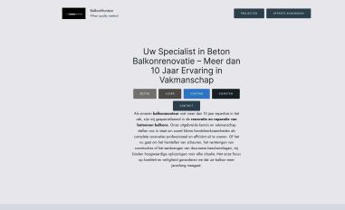 Schermafbeelding van balkonmonteur.nl