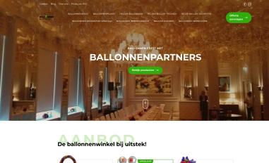 Schermafbeelding van ballonnenpartners.nl