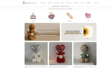 Schermafbeelding van ballonnentrosjes.nl