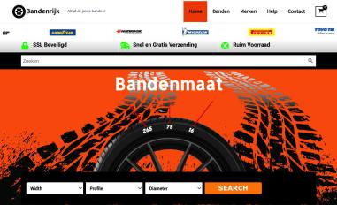 Schermafbeelding van bandenrijk.nl