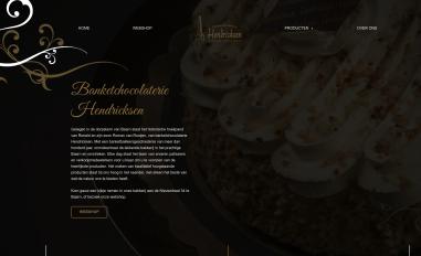 Schermafbeelding van banket-hendricksen.nl