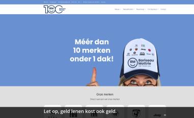 Schermafbeelding van bariseaumottrie.be