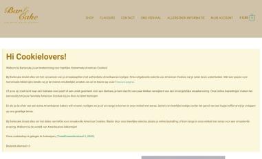 Schermafbeelding van barlecake.be