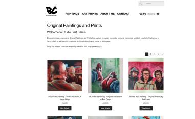 Schermafbeelding van bartcarels.com