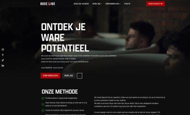 Schermafbeelding van baselineacademy.nl
