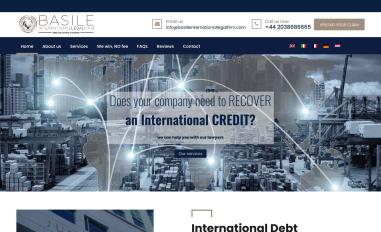 Schermafbeelding van basileinternationallegalfirm.com