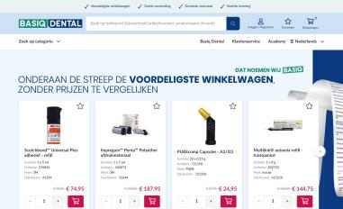 Schermafbeelding van basiqdental.nl