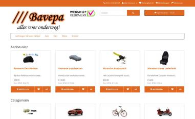 Schermafbeelding van bavepabanden.nl