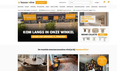 Schermafbeelding van bazaaronline.nl