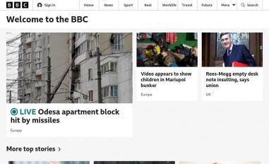 Schermafbeelding van bbc.co.uk