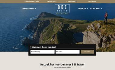 Schermafbeelding van bbi-travel.nl