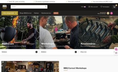 Schermafbeelding van bbqcorrect.nl