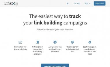 Schermafbeelding van bc.linkody.com