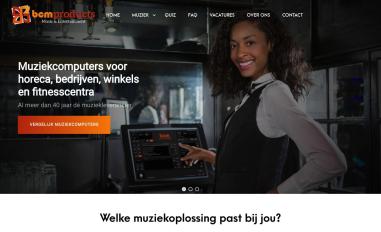 Schermafbeelding van bcmmusicsystems.nl