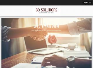 Schermafbeelding van bd-solutions.be