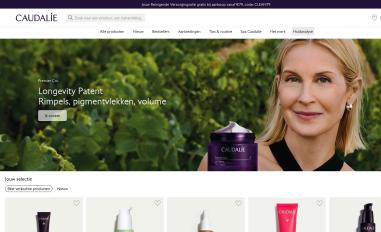 Schermafbeelding van be-nl.caudalie.com