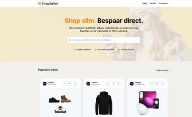 Schermafbeelding van be.shopsailor.com