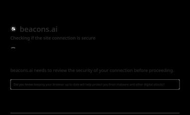 Schermafbeelding van beacons.ai