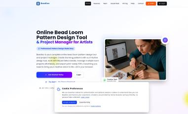 Schermafbeelding van beadloo.com