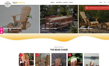 Schermafbeelding van bearchair.eu