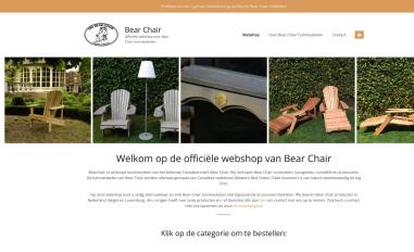 Schermafbeelding van bearchair.nl
