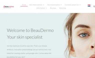 Schermafbeelding van beaudermo.nl