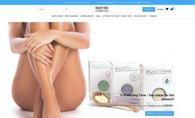 Schermafbeelding van beautybox-cosmetics.nl