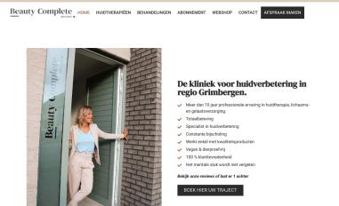 Schermafbeelding van beautycomplete.be