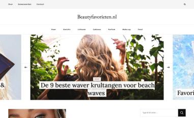 Schermafbeelding van beautyfavorieten.nl