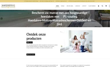 Schermafbeelding van beddengoedpartner.nl