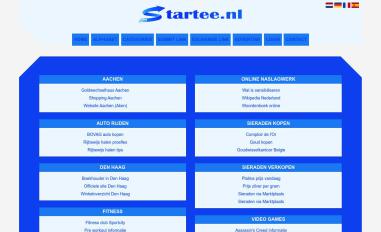 Schermafbeelding van bedrijf.startee.nl