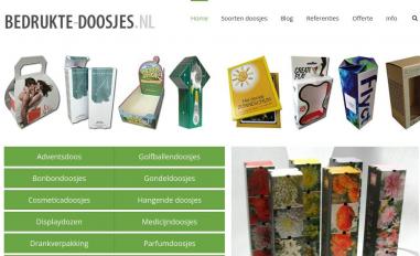Schermafbeelding van bedrukte-doosjes.nl