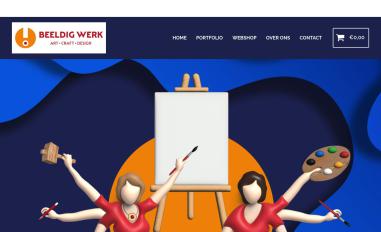 Schermafbeelding van beeldigwerk.nl
