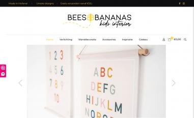 Schermafbeelding van beesandbananas.com