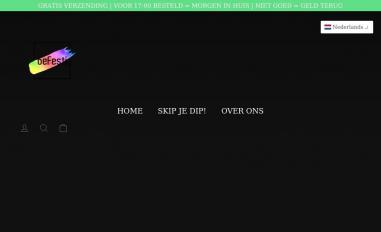 Schermafbeelding van befesti.nl