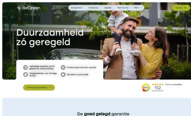 Schermafbeelding van begreen.nl