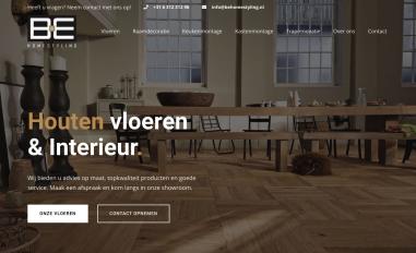 Schermafbeelding van behomestyling.nl