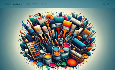 Schermafbeelding van beitsenkwast.nl