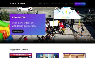 Schermafbeelding van bekamedia.nl